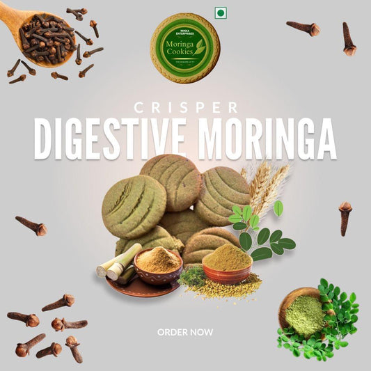 Digestive Moringa Cookies